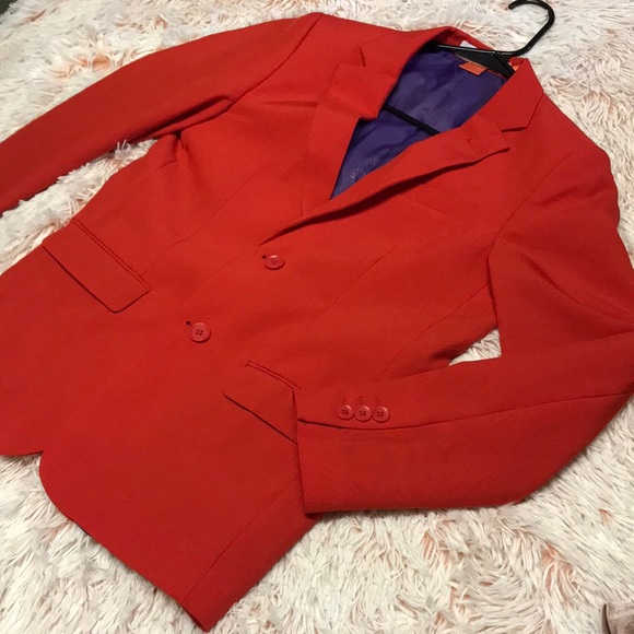 OppoSuits Red Ruby Jacket small - Picture 2 of 7
